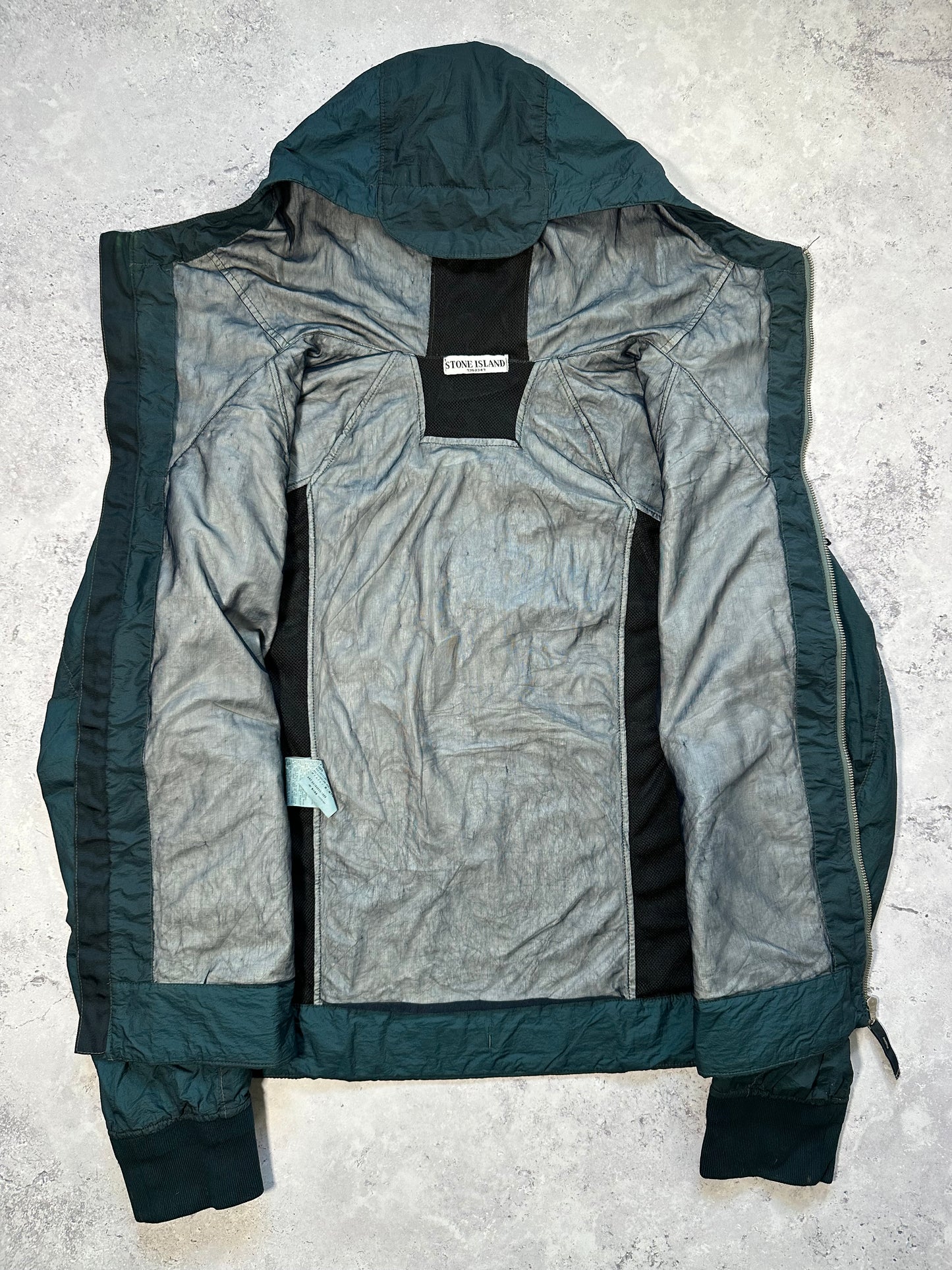 Stone Island SS2009 Hyperlight Nylon Mesh Badge Jacket