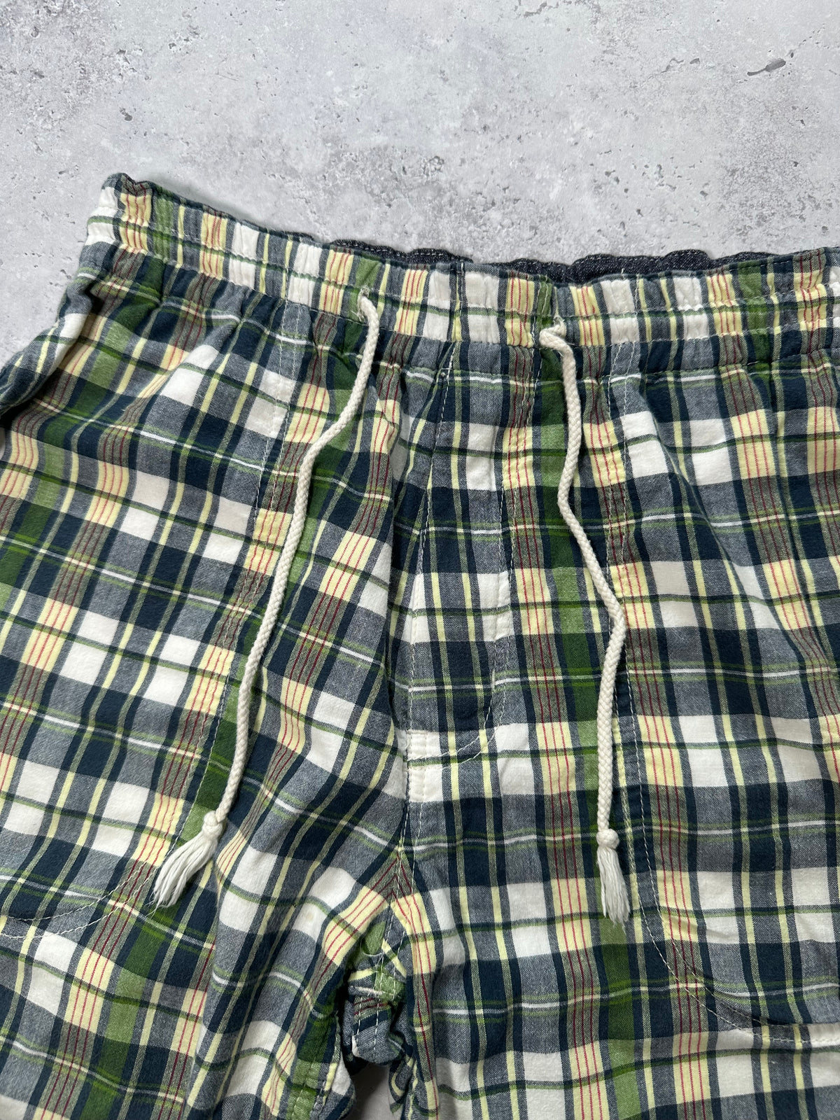 eYe Junya Watanabe Comme des Garçons AD2014 Plaid Shorts (XS fitting Waist 28-31”)