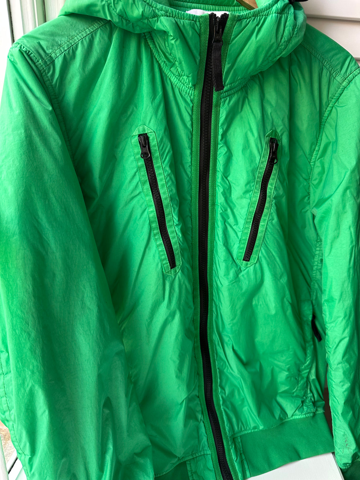 Stone Island AW2021 Garment Dyed Crinkle Reps NY Primaloft Jacket