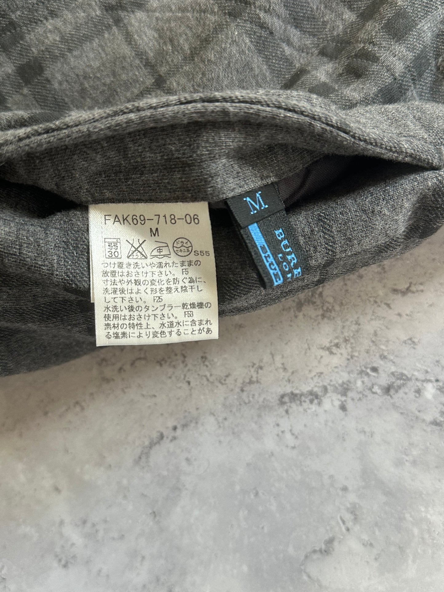 Burberry Black Label 2000s Reversible Zip Hoodie (S)