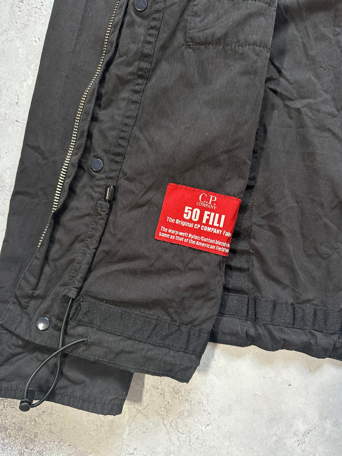 CP Company 2016 50 Fili Nylon Cotton Goggle Utility Jacket (L/M)