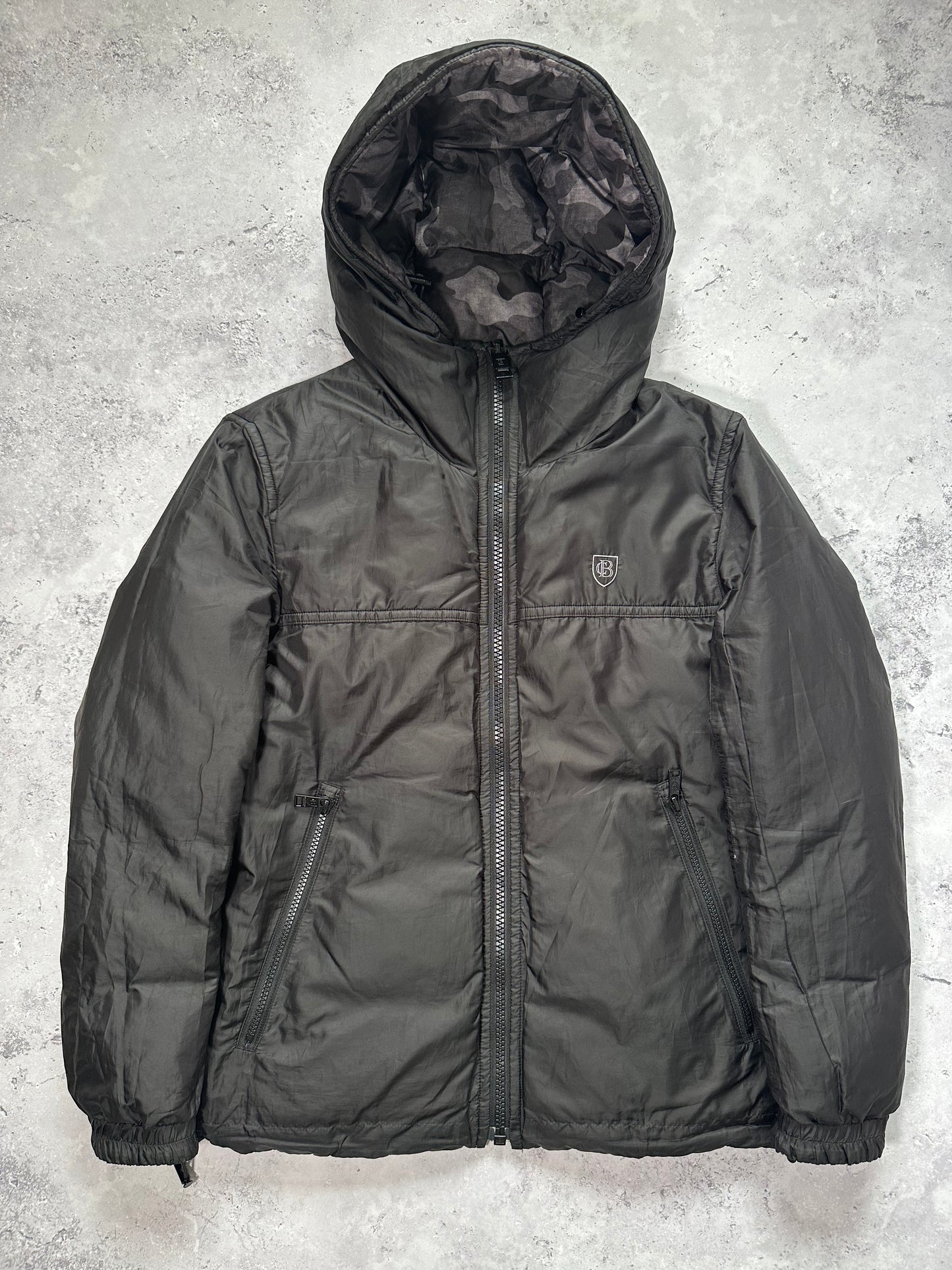Burberry Black Label Crestbridge 2011 Reversible Down Puffer Jacket (M)