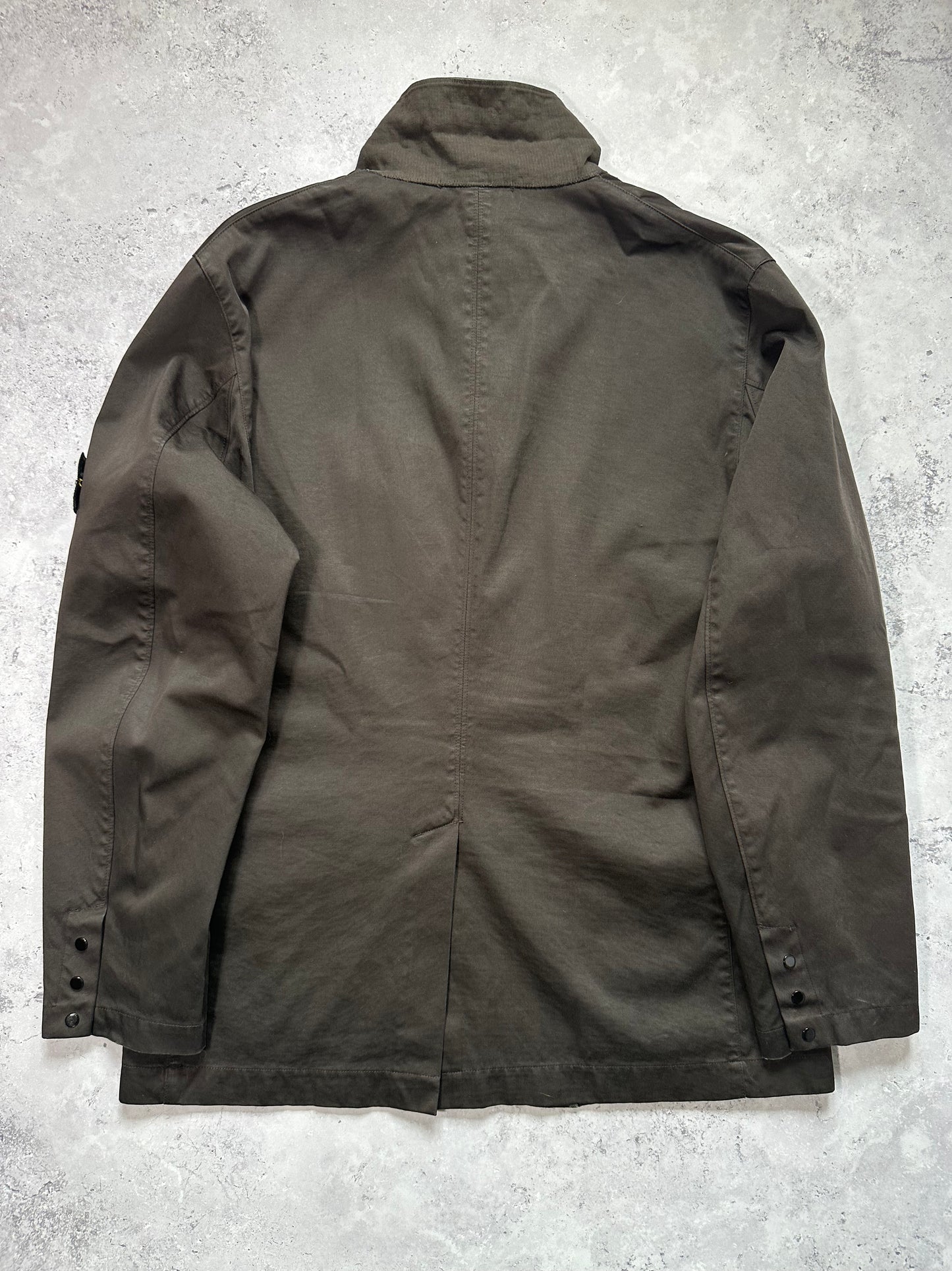 Stone Island SS2006 Resined Cotton Chore Jacket by Paul Harvey (XL)