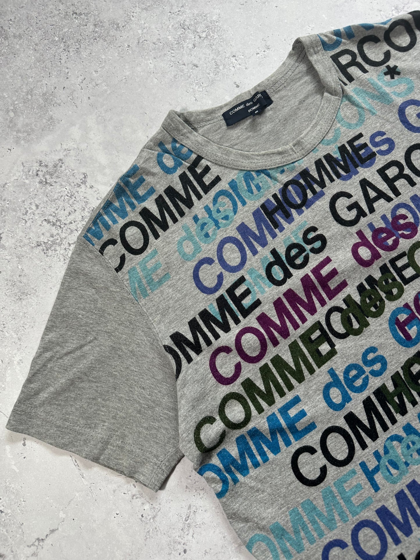 Comme des Garçons Homme AD2011 Multicolour All Over Print Tshirt