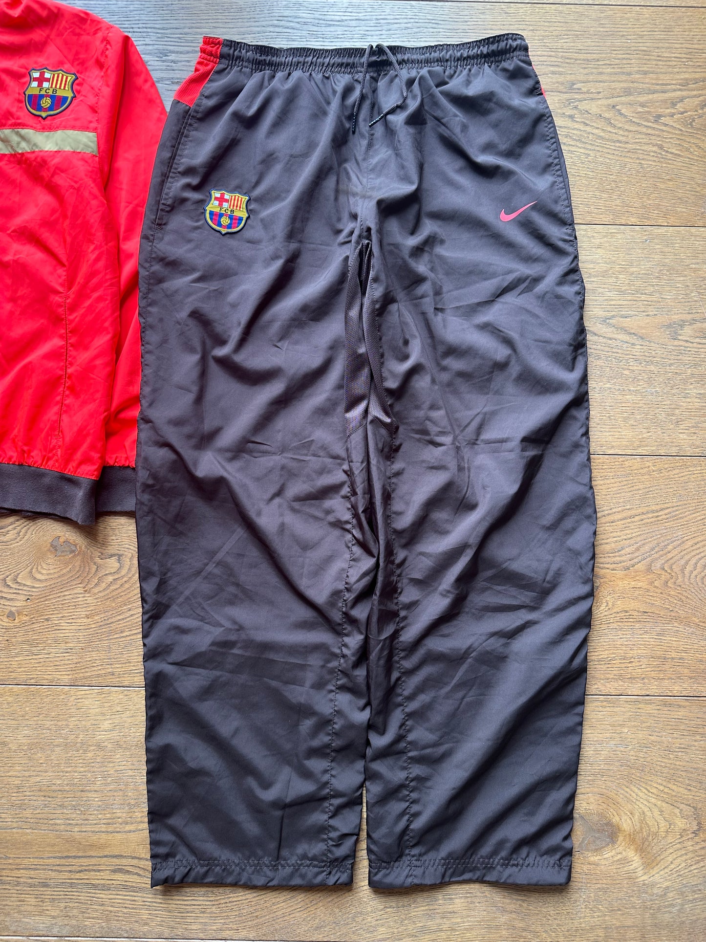 Nike x FC Barcelona 2008–09 Presentation Tracksuit (Complete Set, Size L)