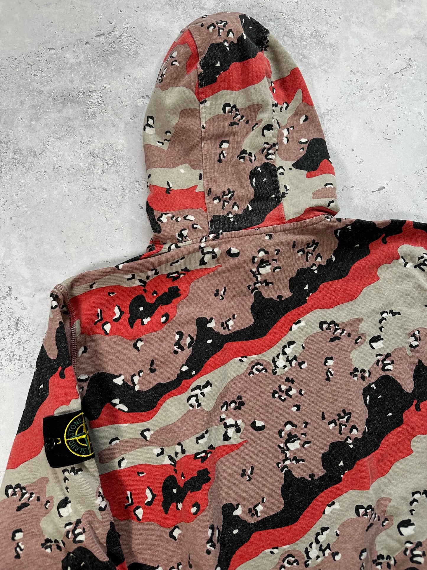 Stone Island Desert Camo Hoodie (M)