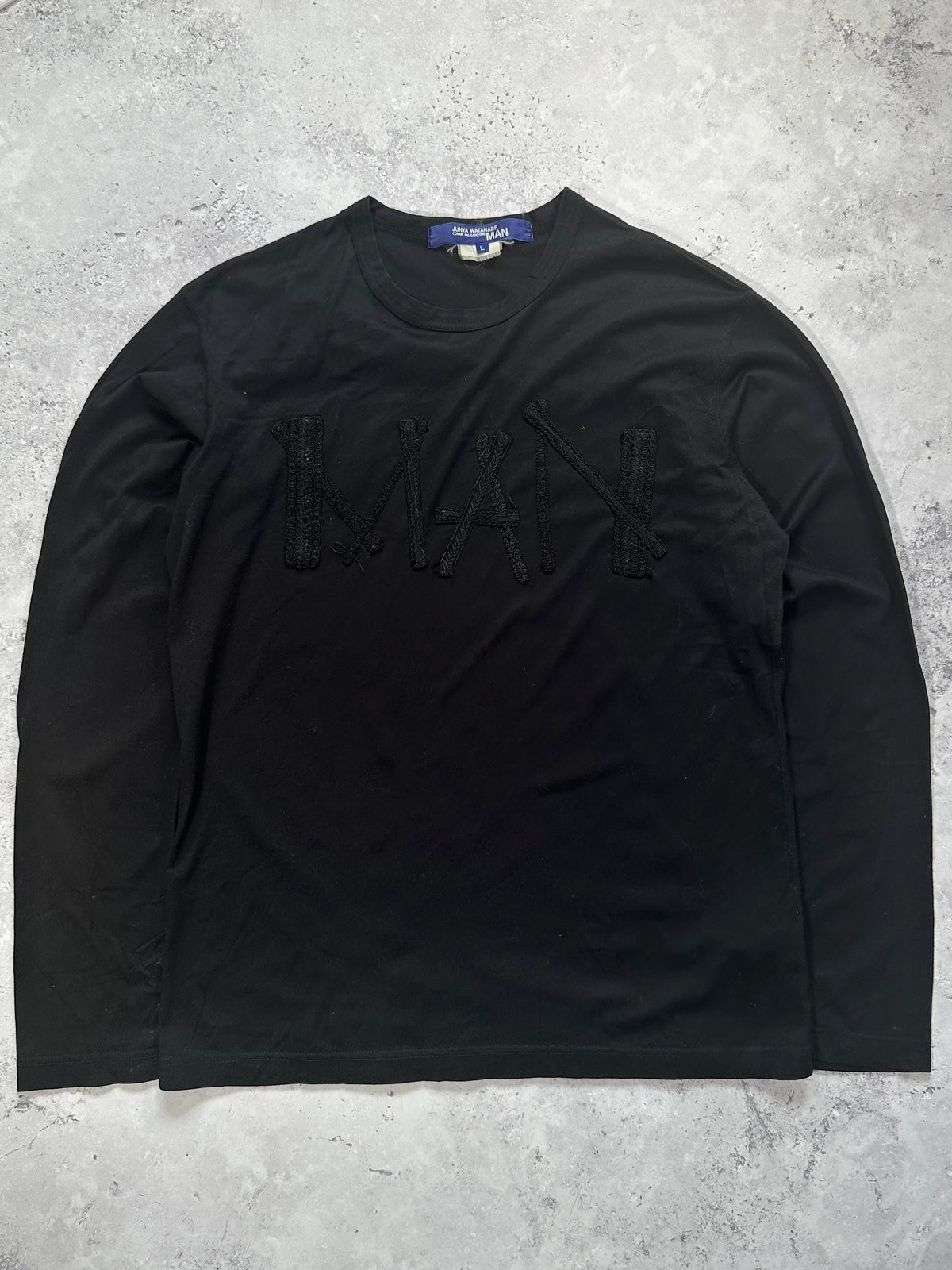 Junya Watanabe MAN Comme des Garçons AD2015 Spellout Longsleeve Tshirt (L-M)