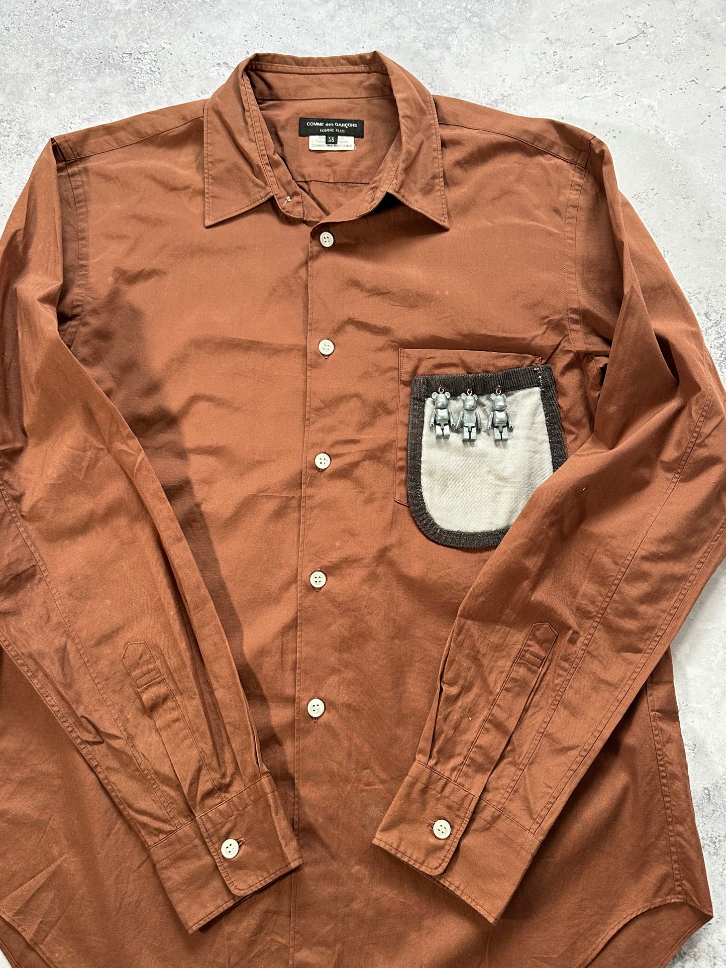 *Runway* Comme des Garçons Homme Plus x Medicom Bearbrick AD2009 Longsleeve Shirt (S-M)