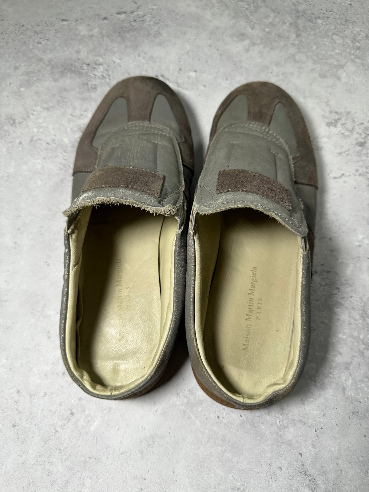 Maison Martin Margiela Slip On GAT Sneakers in Grey (EU42 / UK8 / US9)