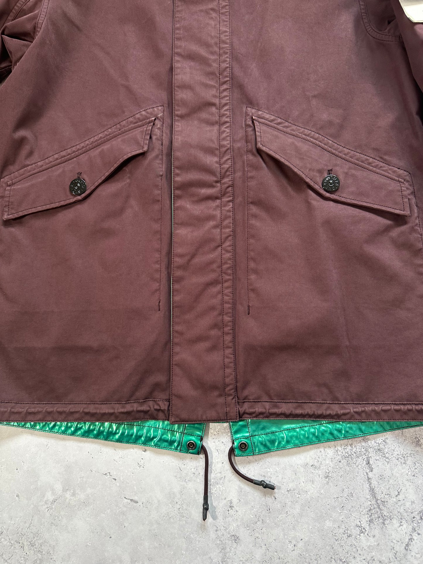 Stone Island AW2015 Raso Gommato Reversible ‘Spaceman’ Jacket