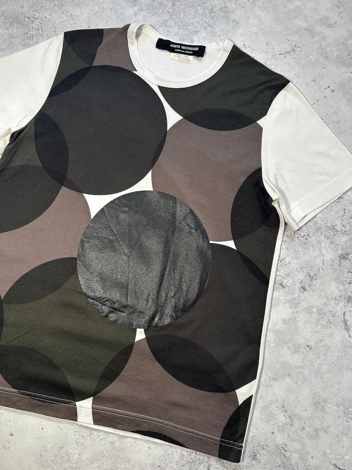 Junya Watanabe Comme des Garçons AD2014 Abstract Circles Tshirt