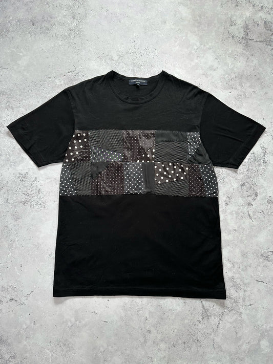 Comme des Garçons Homme AD2015 Polkadot Patchwork Tshirt (M)