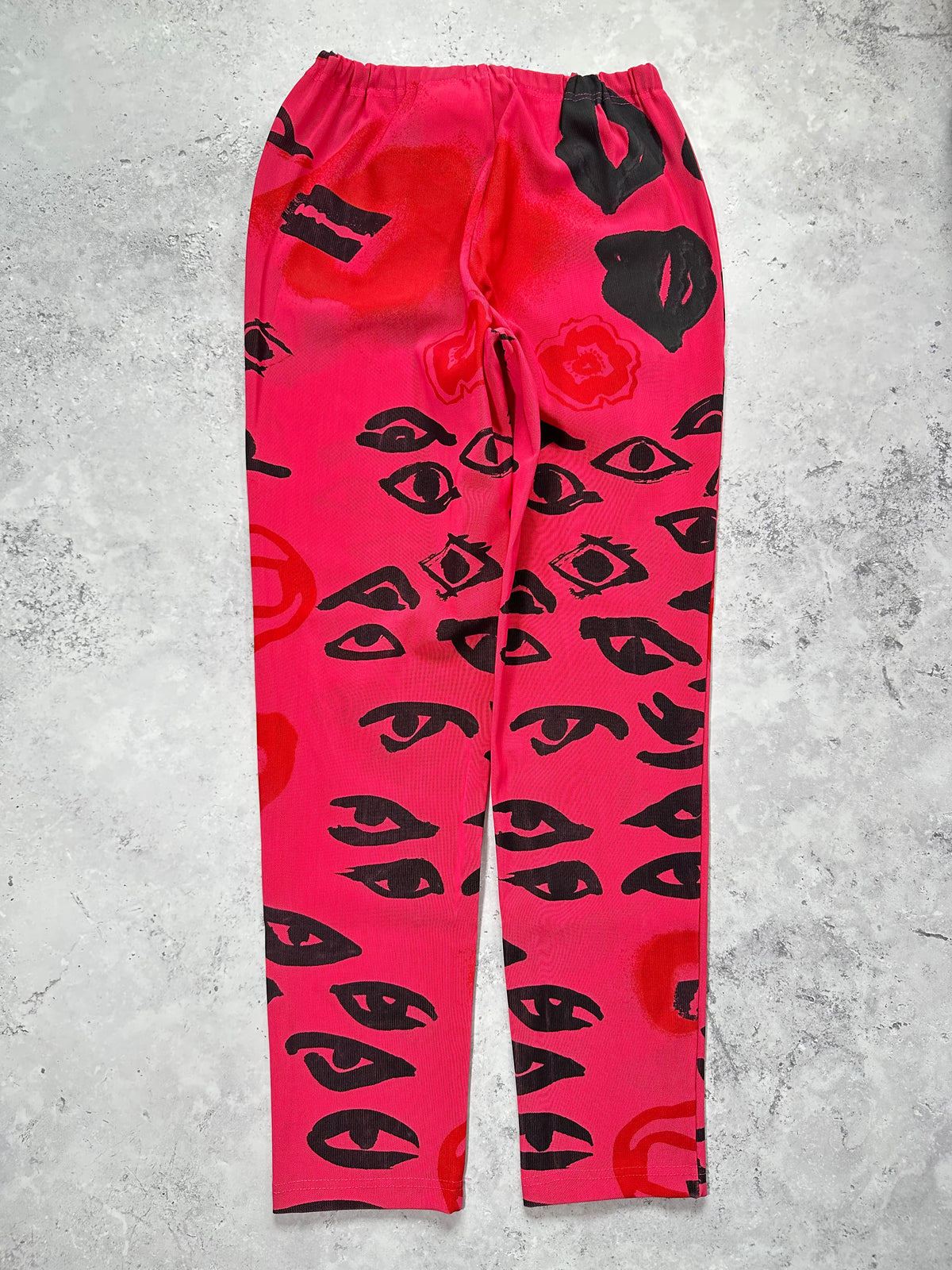 *Runway* Comme des Garçons AD2000 Eye Print Trousers