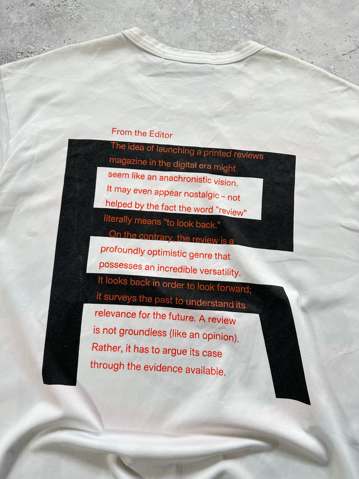 Junya Watanabe MAN Comme des Garçons AD2019 The Real Tshirt (M)