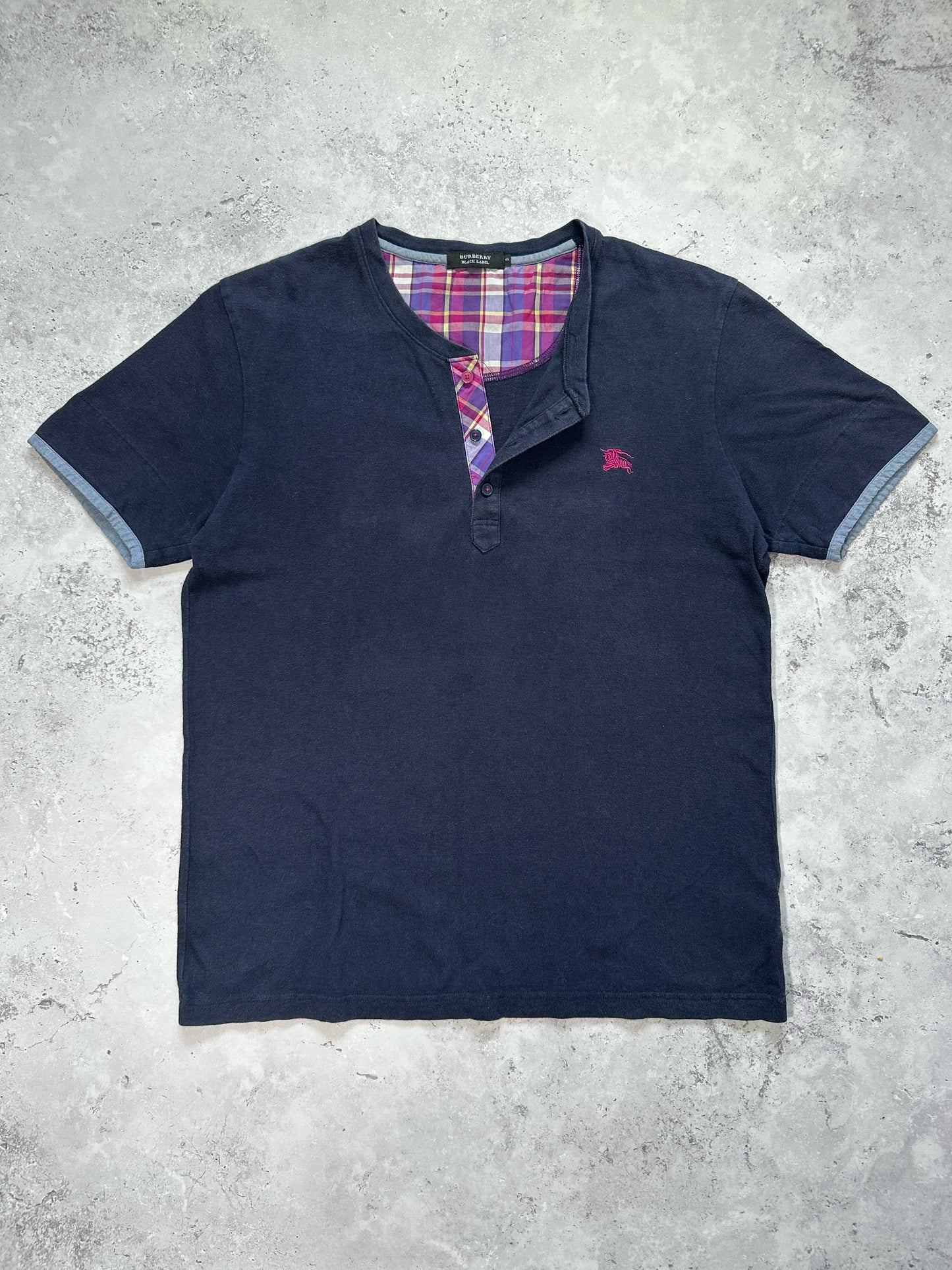 Burberry Black Label 2007 Henley T-shirt (M)