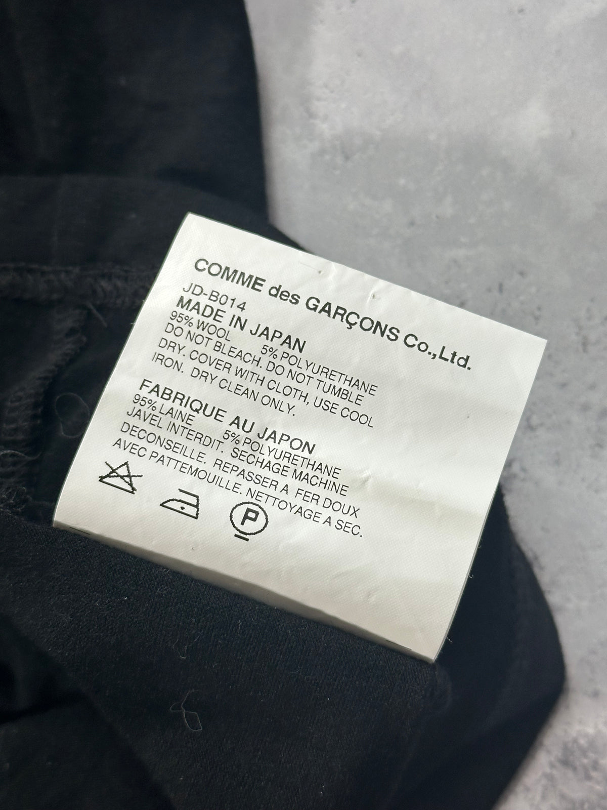 Junya Watanabe Comme des Garçons AD2009 Draped Shawl Hoodie (M)
