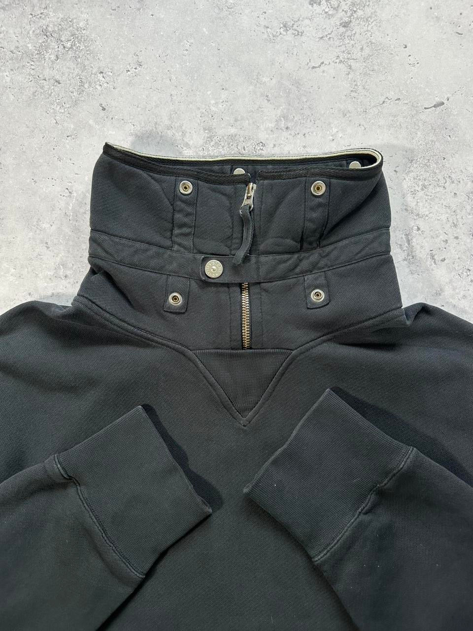 Stone Island AW2010 Funnel Neck Half Zip Sweatshirt