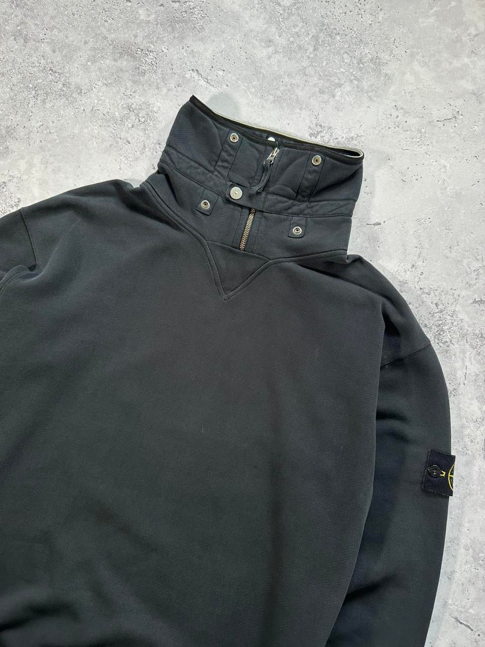 Stone Island AW2010 Funnel Neck Half Zip Sweatshirt