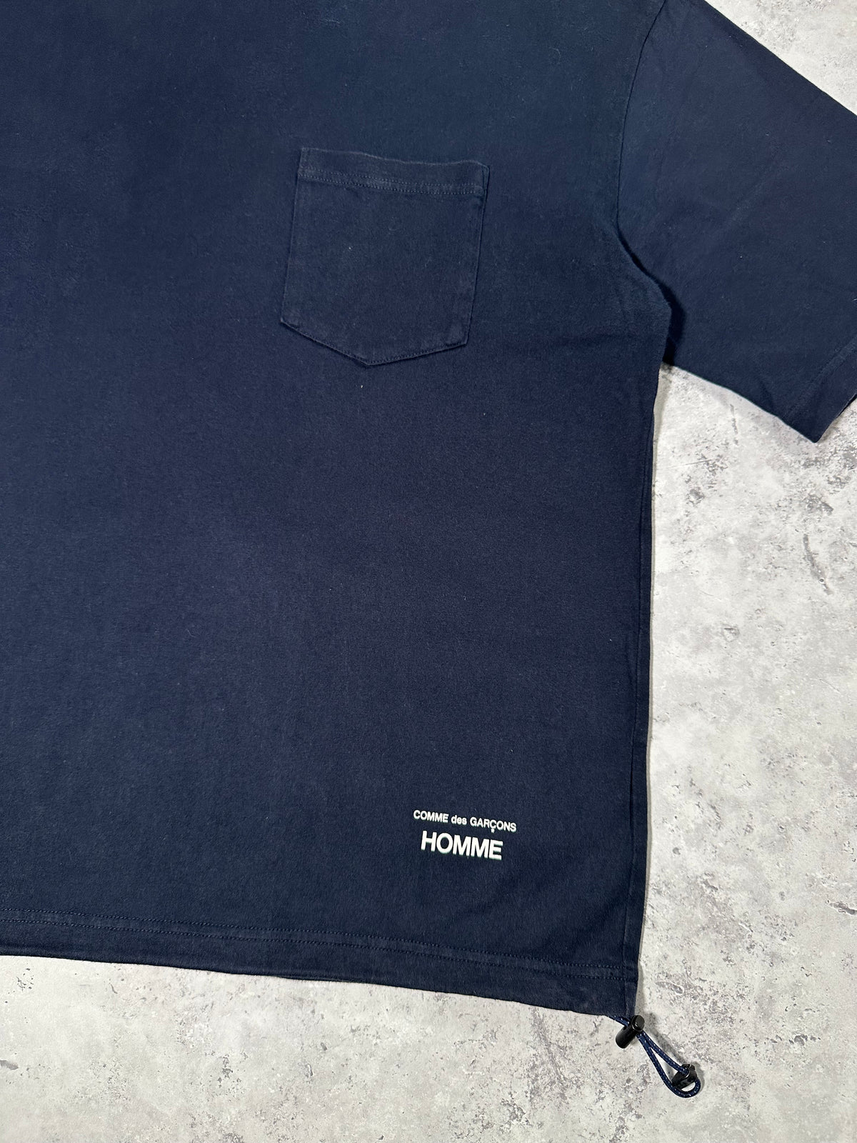 Comme des Garçons Homme AD2024 Drawstring Technical Pocket Tshirt (XL)