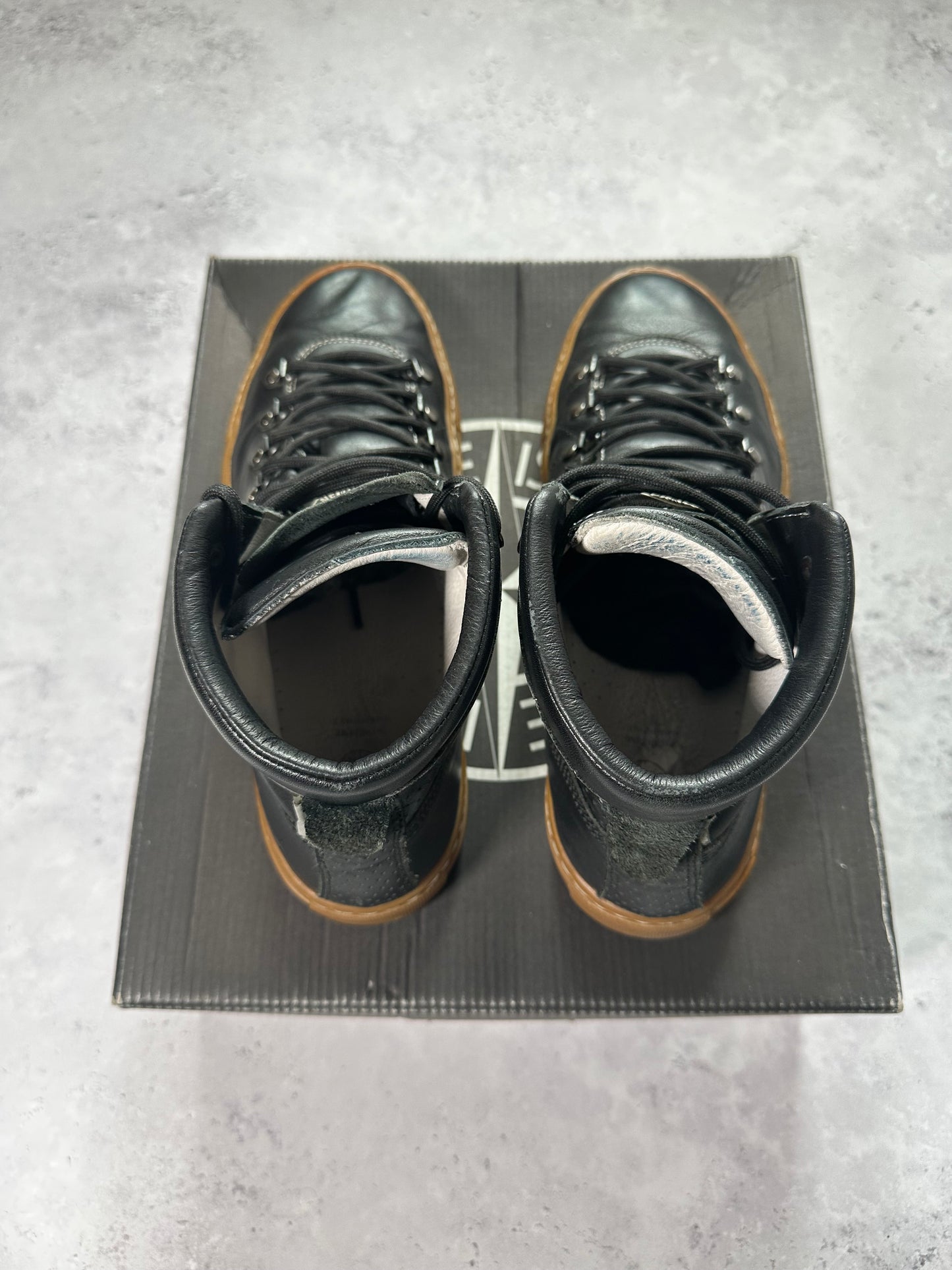 Stone Island x Diemme Black High Top Boots (EU41)