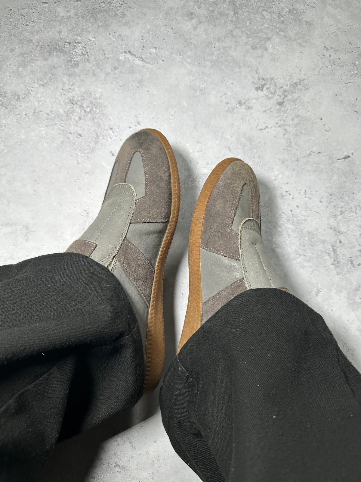 Maison Martin Margiela Slip On GAT Sneakers in Grey (EU42 / UK8 / US9)