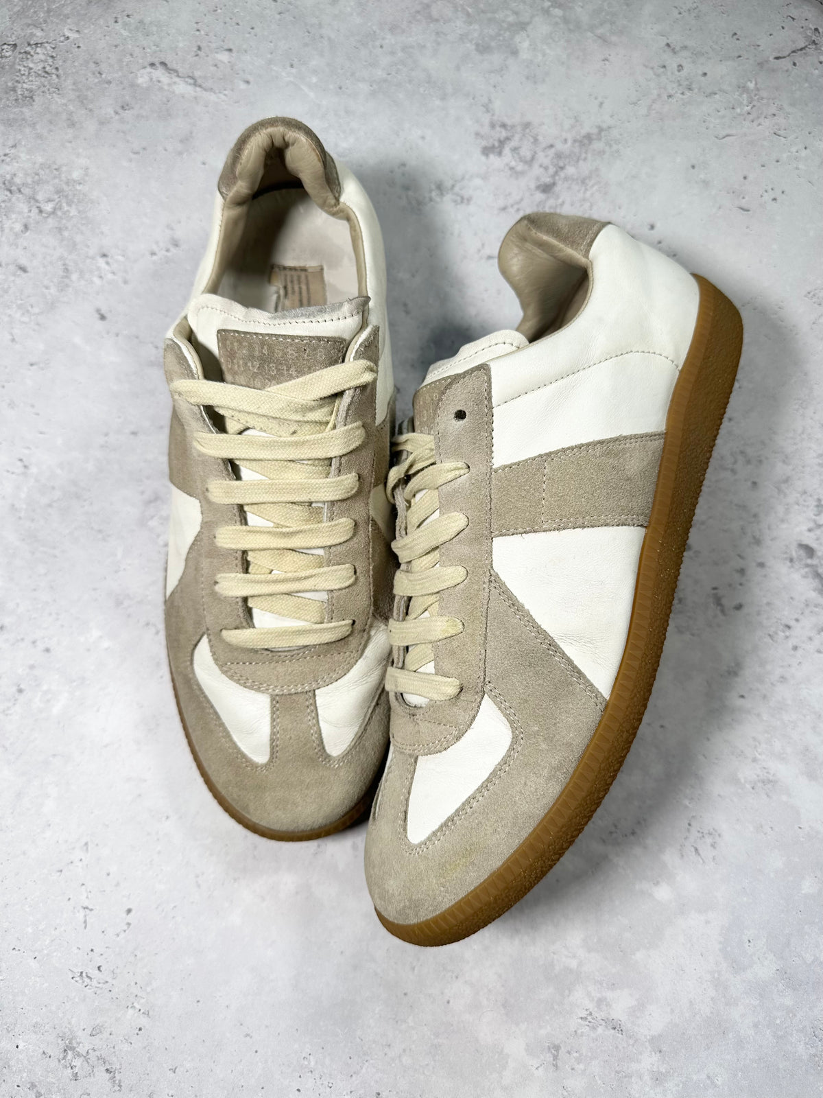 Maison Margiela OG White GAT Low Sneakers (EU42 / UK8 / US9)