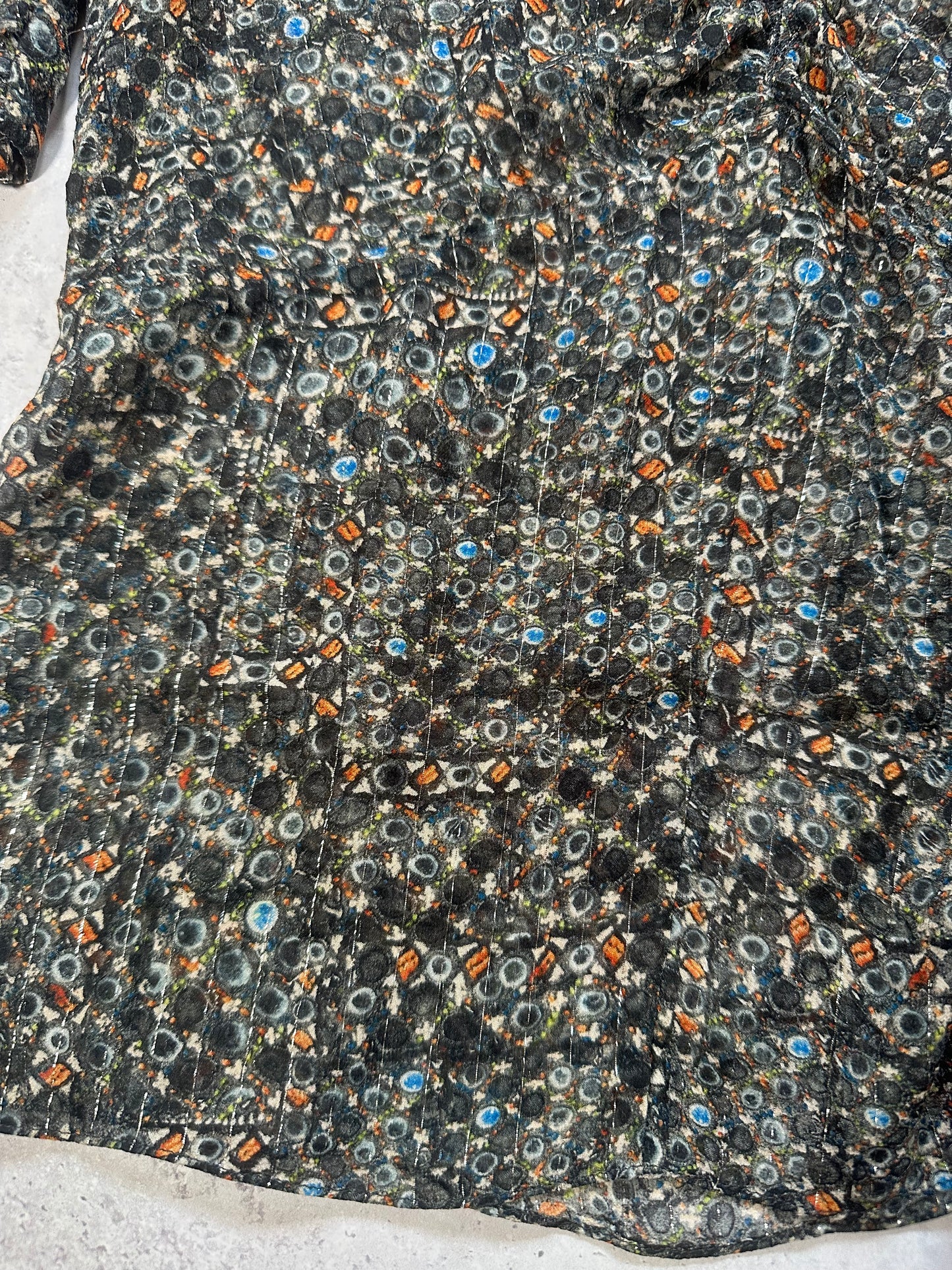 Isabel Marant x H&M 2013 Silk Metallic Top Blouse