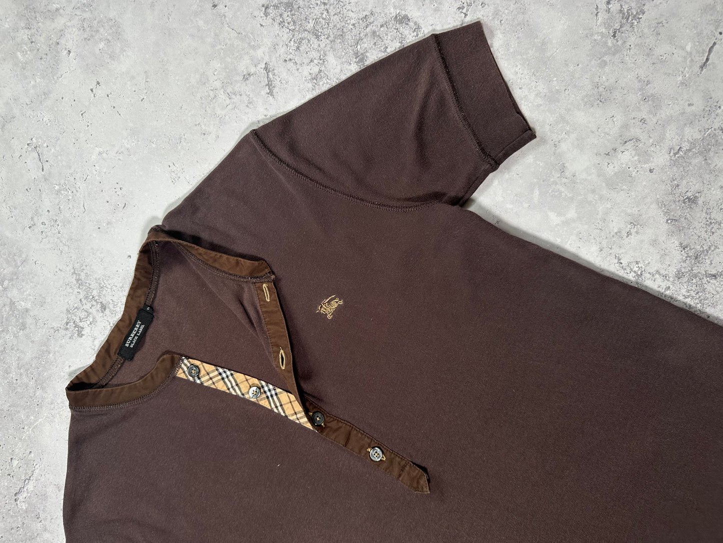 Burberry Black Label 2007 Henley Tshirt