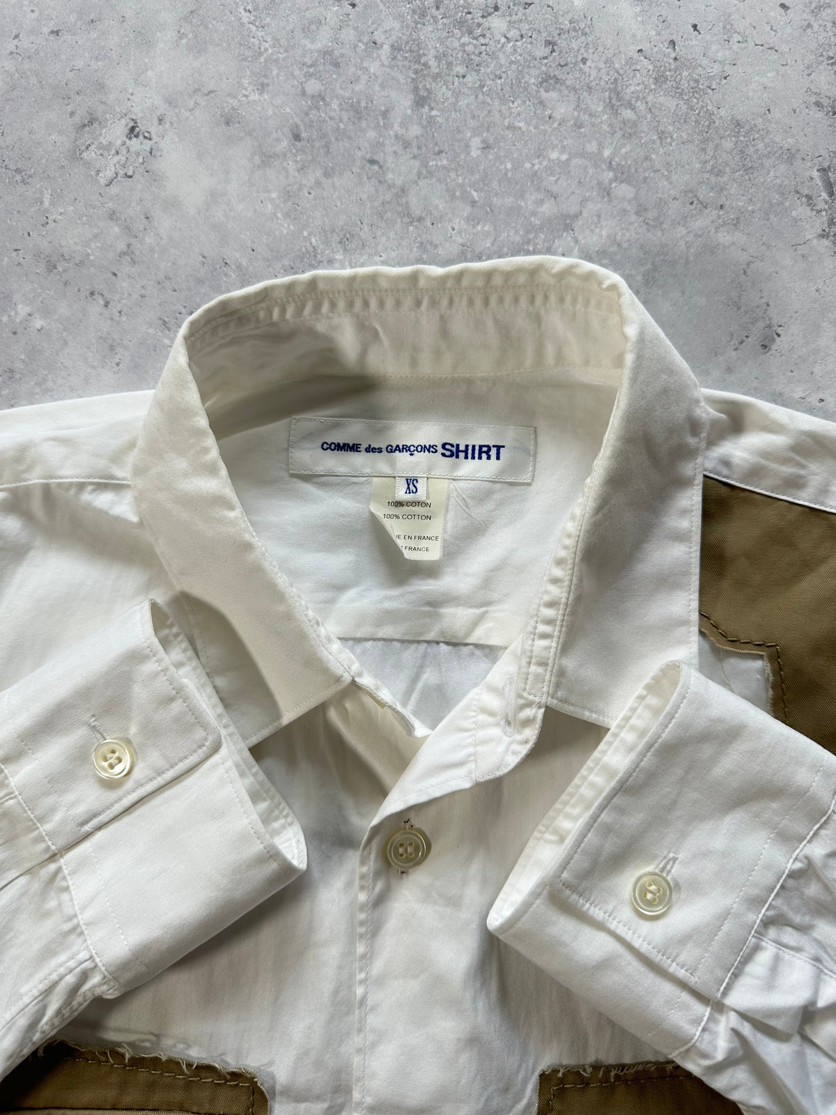 *Runway* Comme des Garçons Shirt SS2017 Double Pocket Longsleeve Shirt (fits S-M)