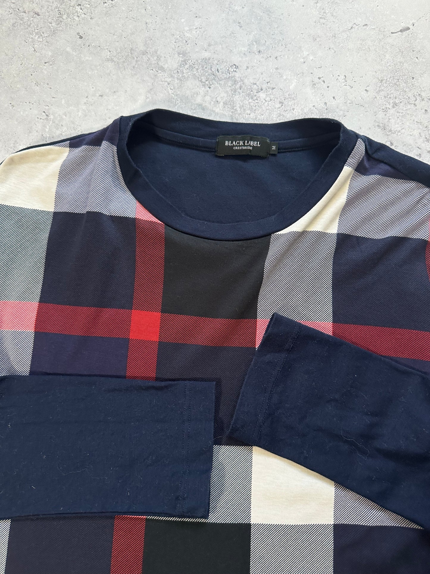 Burberry Black Label 2011 Plaid Check Longsleeve T-Shirt