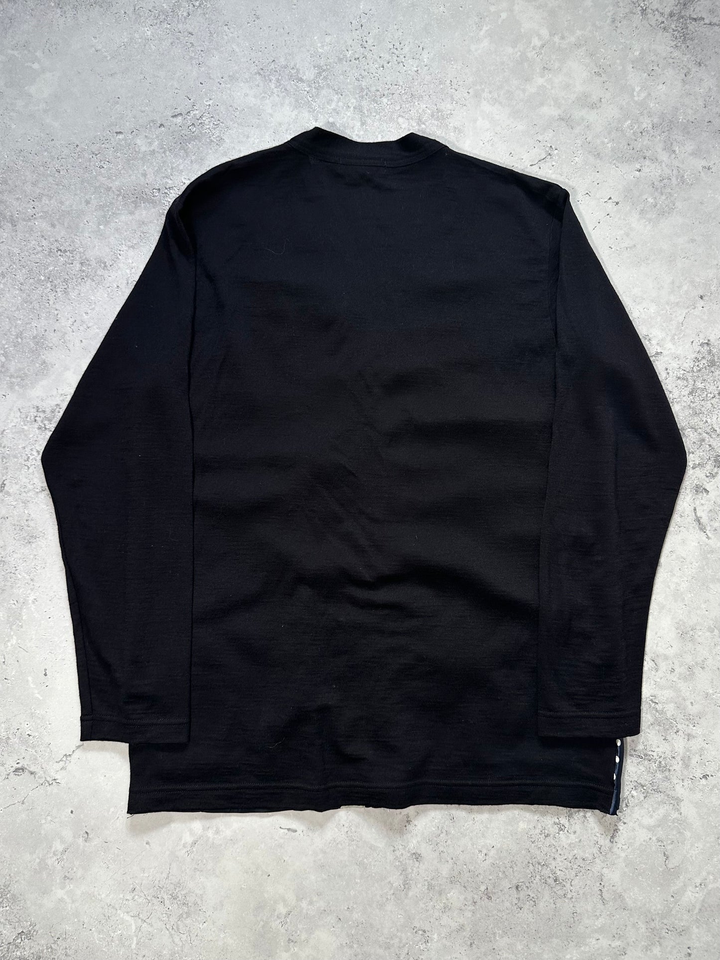 Comme des Garçons Homme AD2015 Polkadot Diamond Patchwork Cardigan