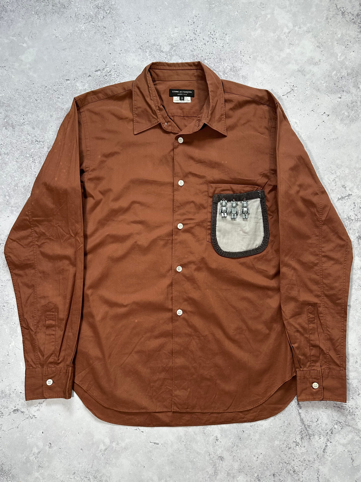 *Runway* Comme des Garçons Homme Plus x Medicom Bearbrick AD2009 Longsleeve Shirt (S-M)