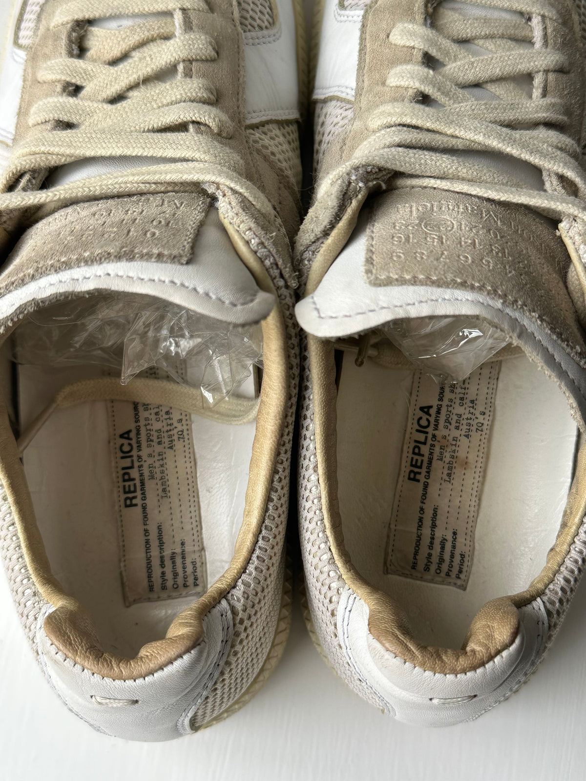 Maison Margiela 2022 Mesh GAT Low Sneakers (EU40 / UK 6 / US 7)