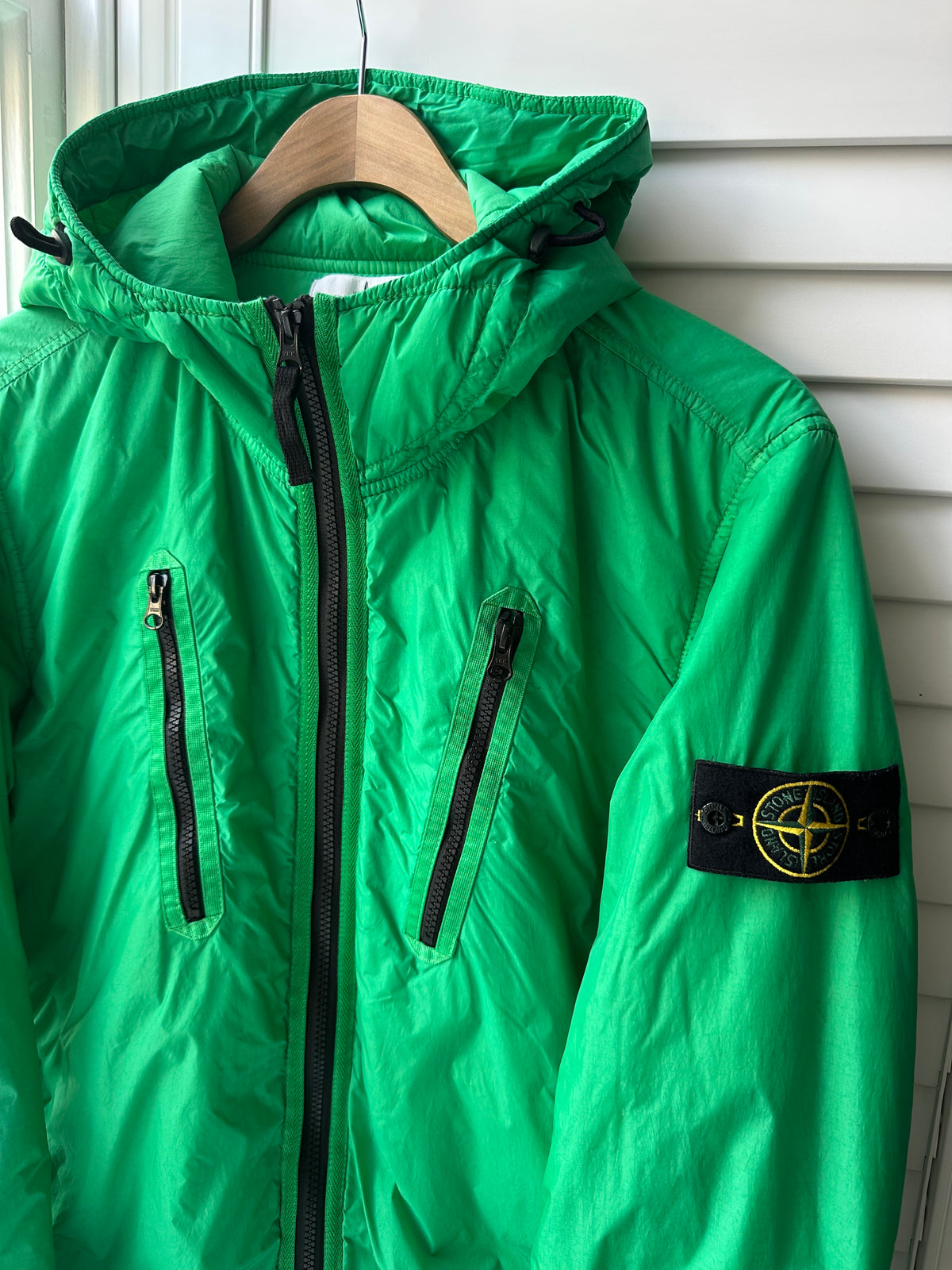 Stone Island AW2021 Garment Dyed Crinkle Reps NY Primaloft Jacket