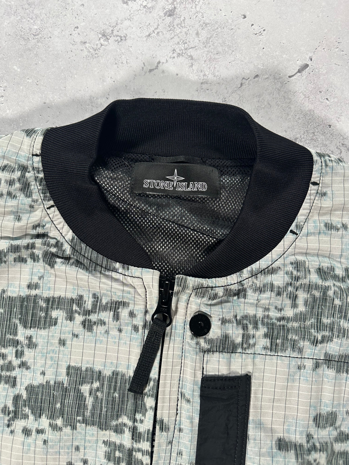 Stone Island Shadow Project 2019 DPM Chiné Bomber Jacket (M)