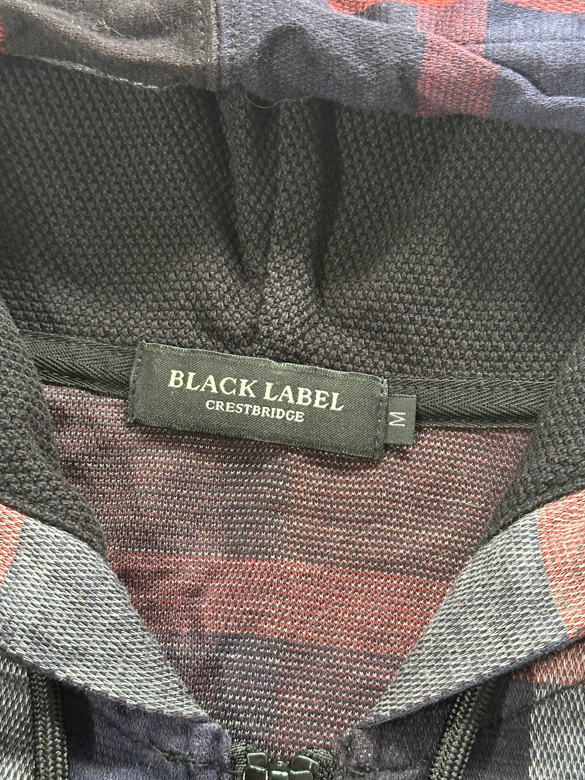 Burberry Black Label Crestbridge 2016 Nova Check Zip Hoodie (S)