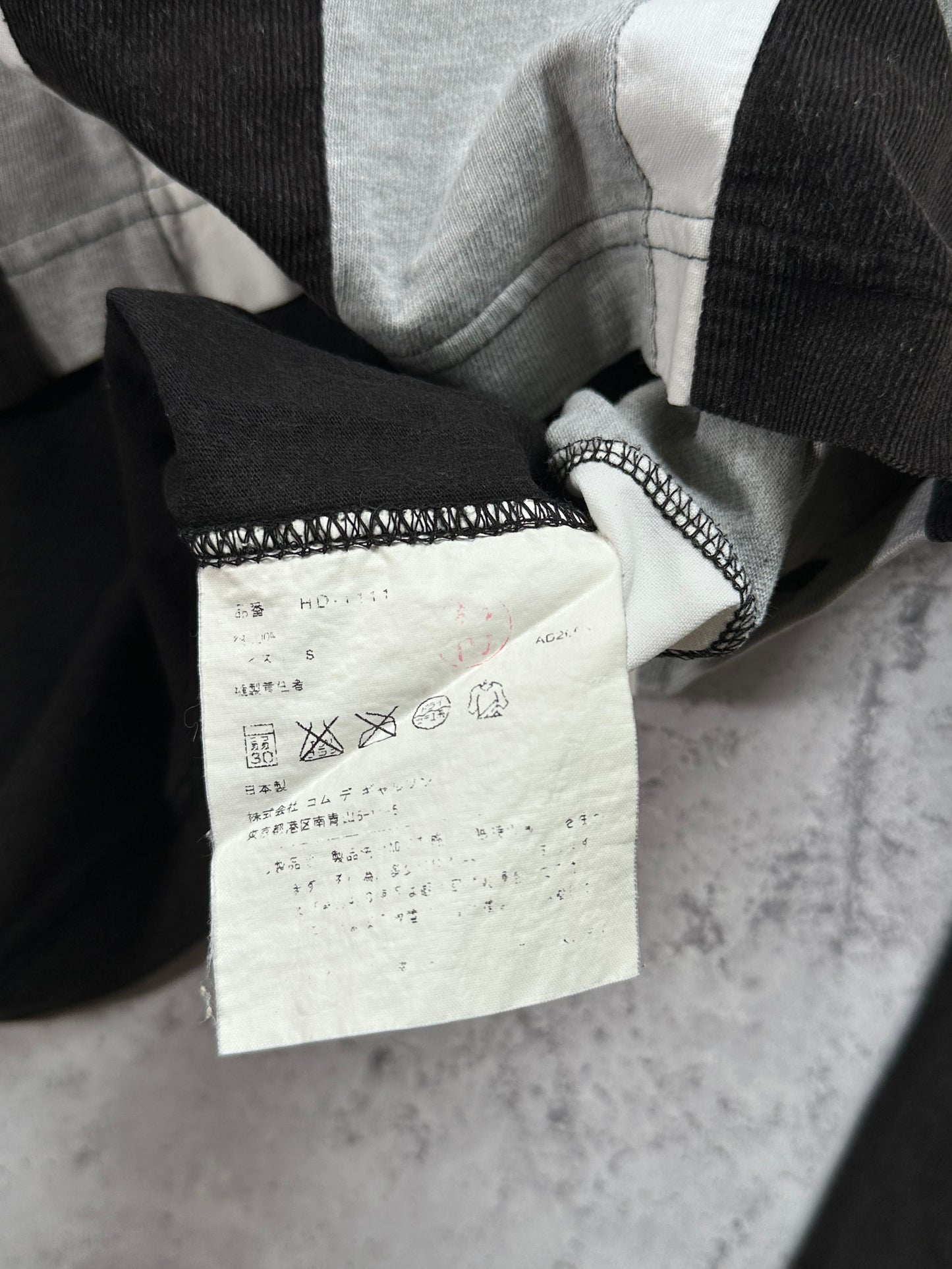 Comme des Garçons Homme AD2009 Reconstructed Patchwork Tshirt (S/M)