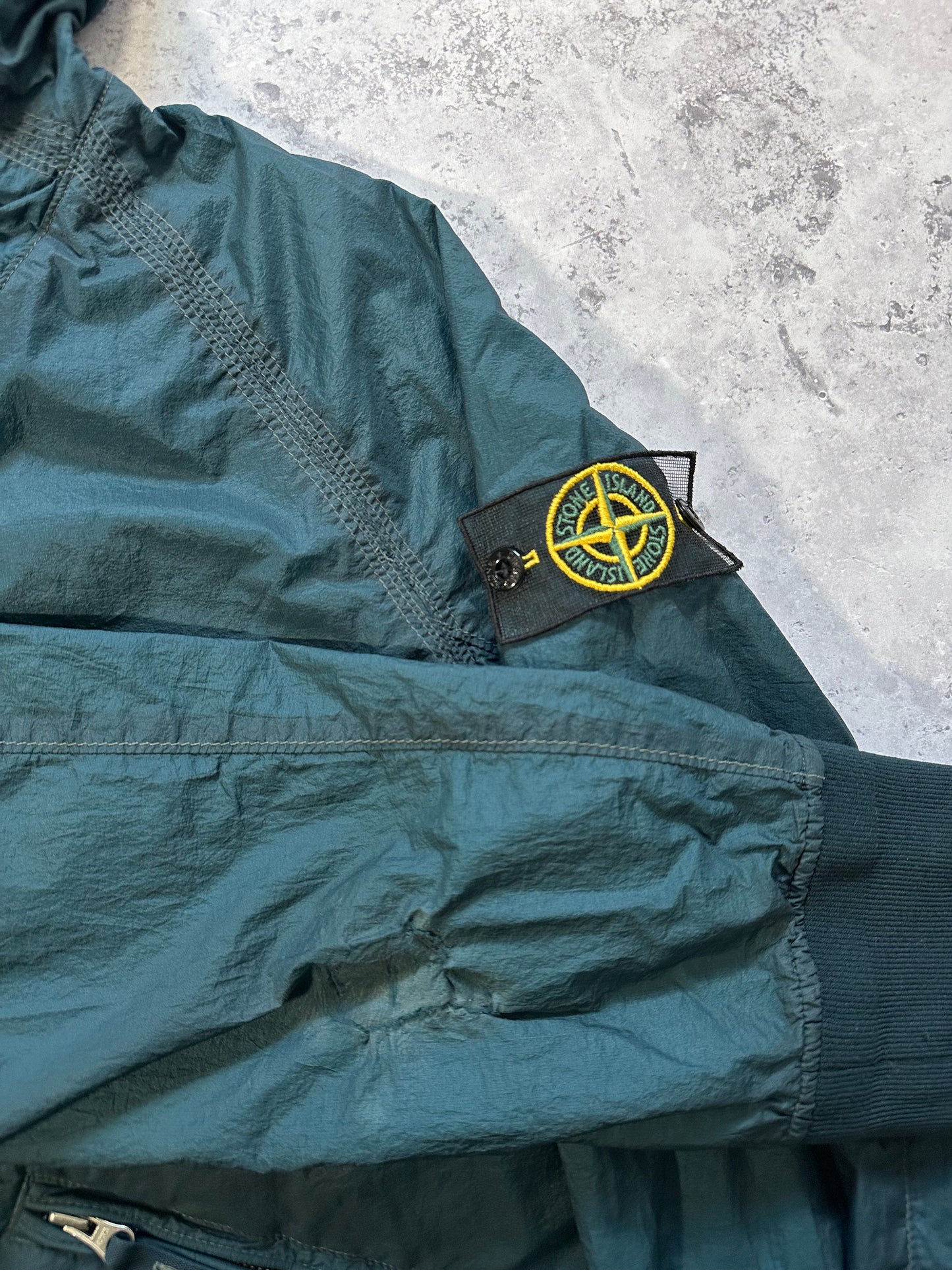 Stone Island SS2009 Hyperlight Nylon Mesh Badge Jacket