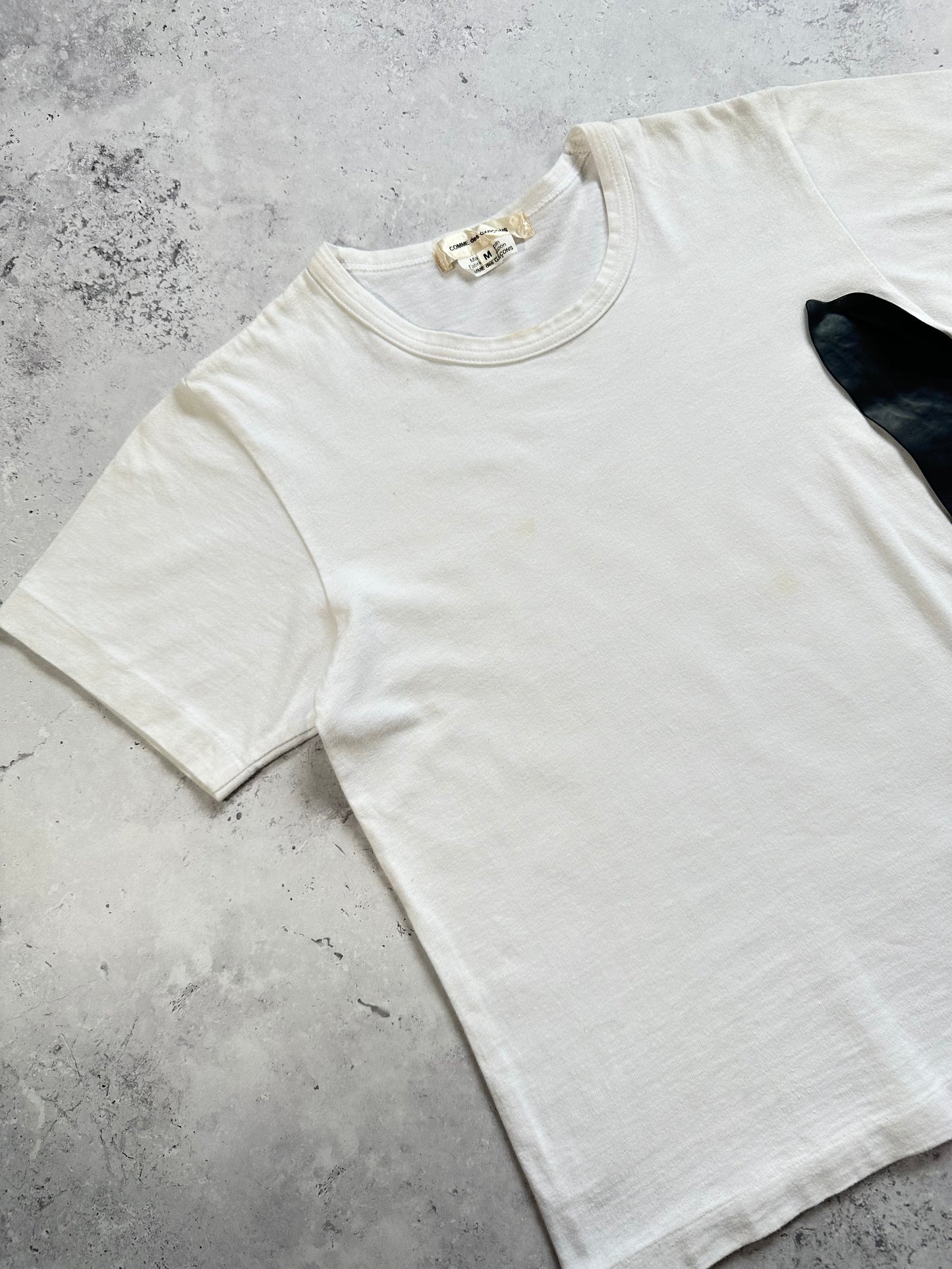 Archive Comme des Garçons AD2017 Rubber Panel Tshirt (M)