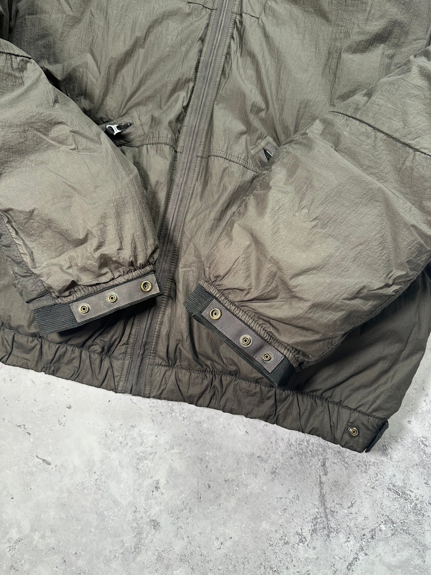 Stone Island AW2010 Down Filled Mesh Badge Puffer Jacket (XXL)