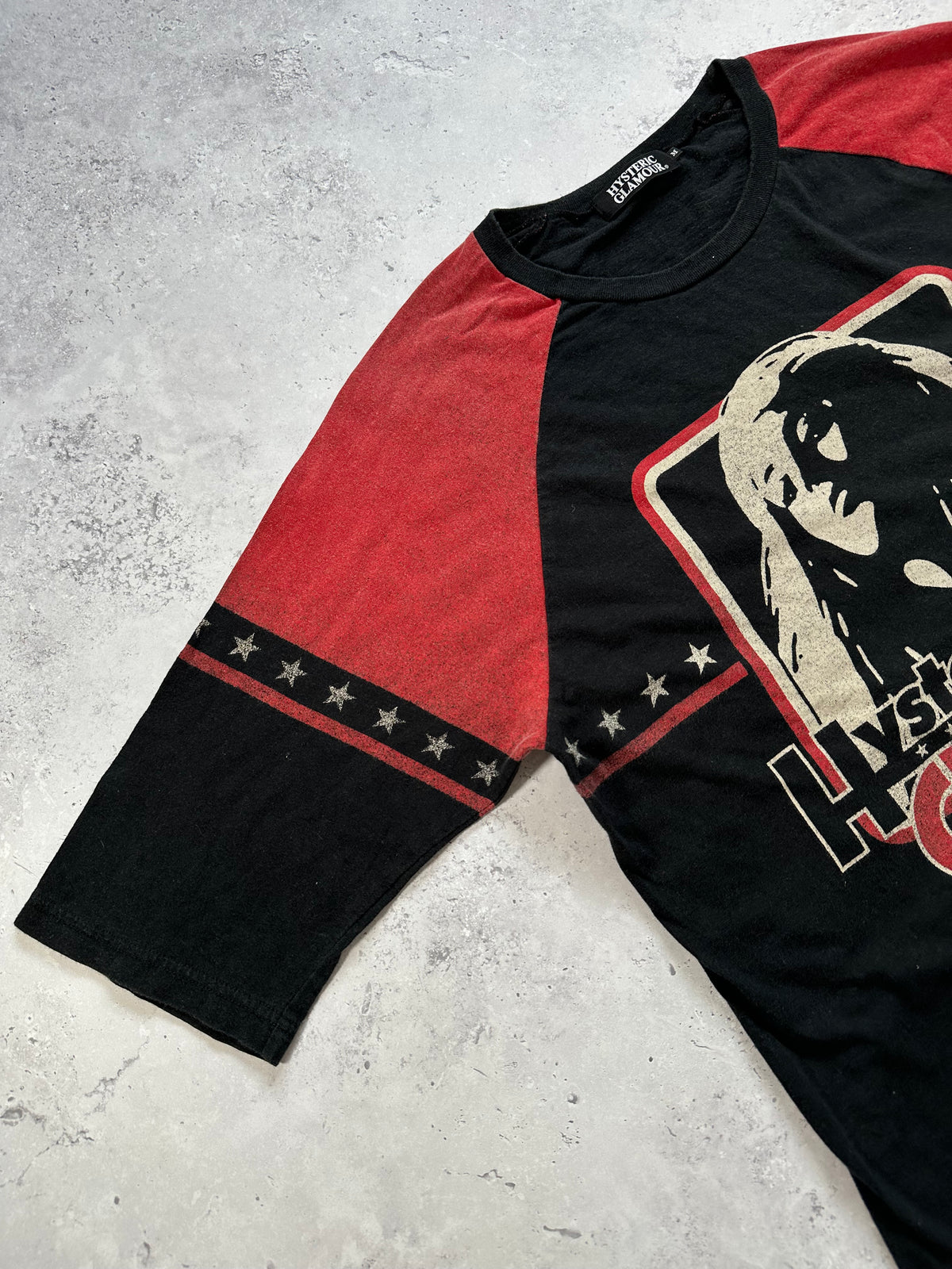 Hysteric Glamour Big Graphic Raglan Tshirt (M)