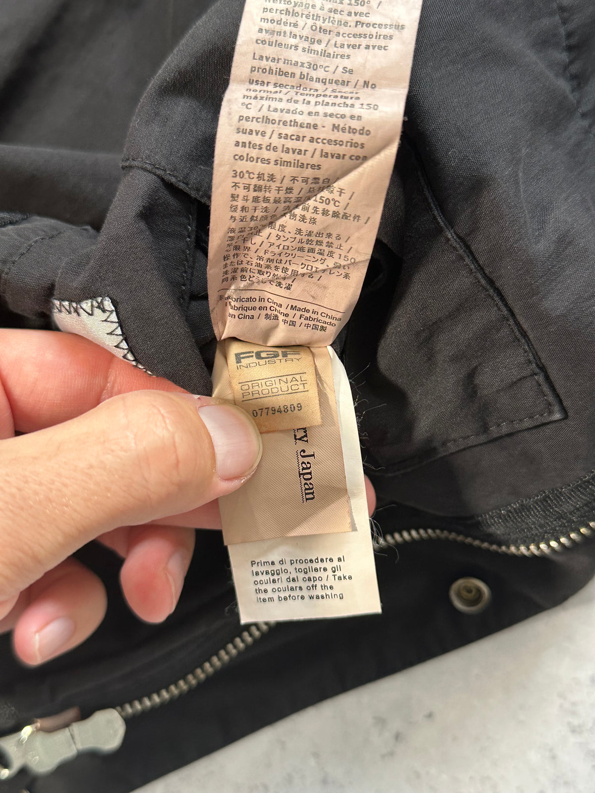 CP Company 2016 50 Fili Nylon Cotton Goggle Utility Jacket (L/M)