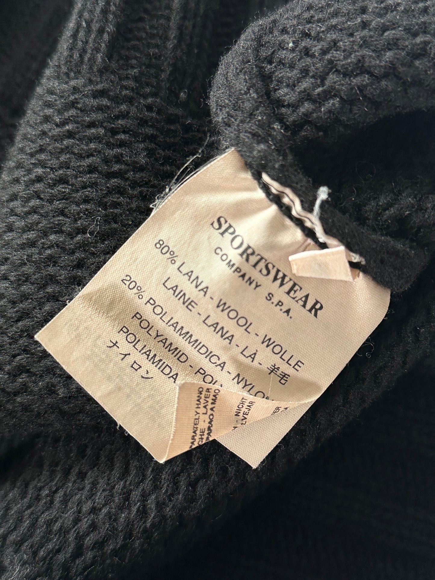 Stone Island AW1998 Wool Nylon Sweatshirt Jumper (M)