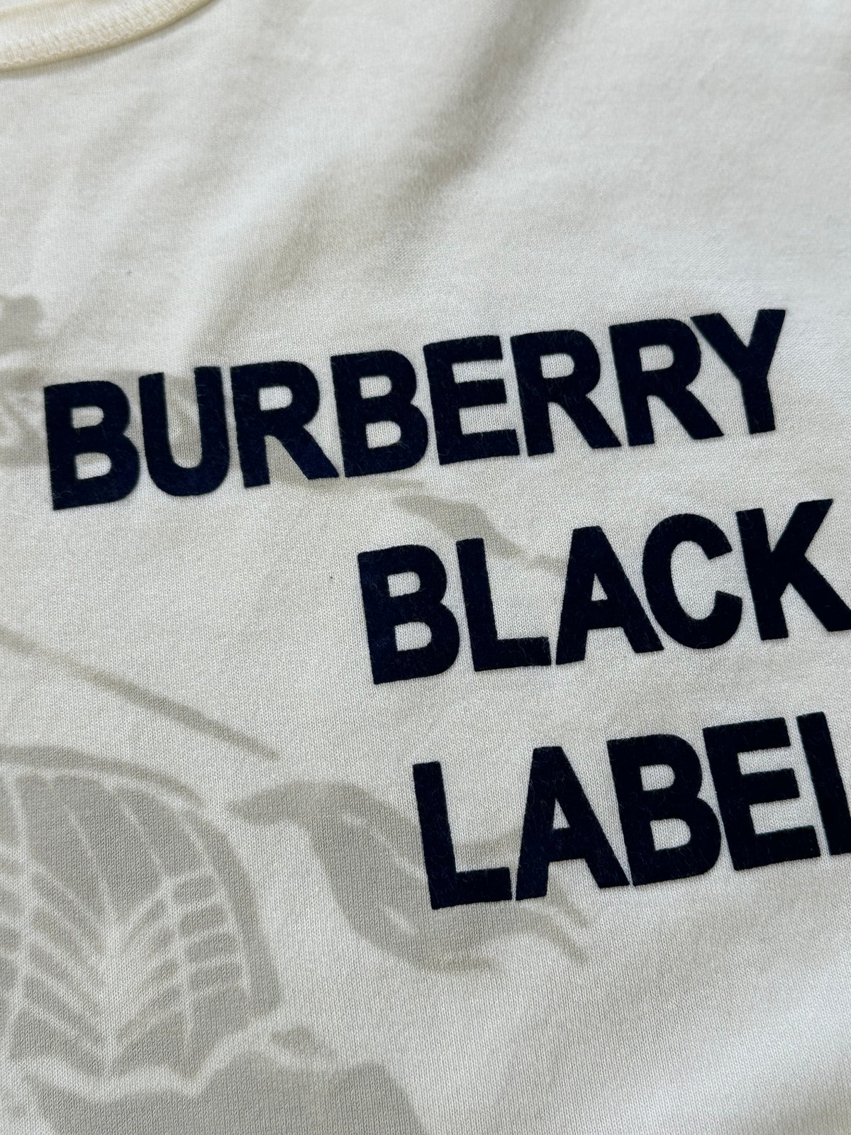 Burberry Black Label 2008 Spellout Longsleeve Tshirt (M)