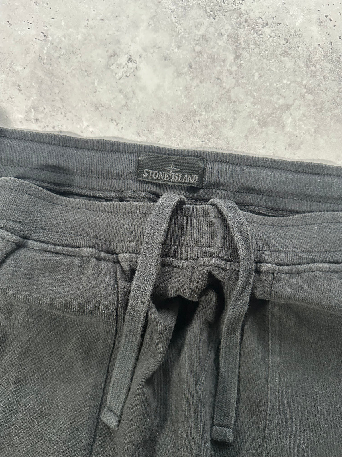 Stone Island 2023 Black Ghost Sweatpants Joggers (XL)