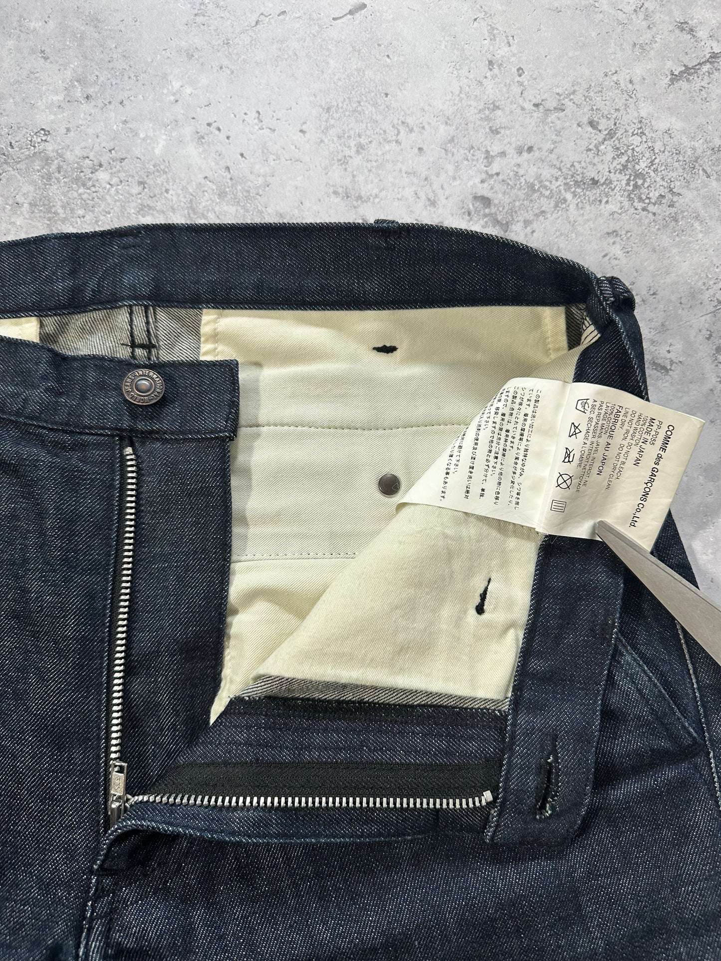Comme Des Garçons Homme Plus AD2005 Numbers Denim Jeans (M)