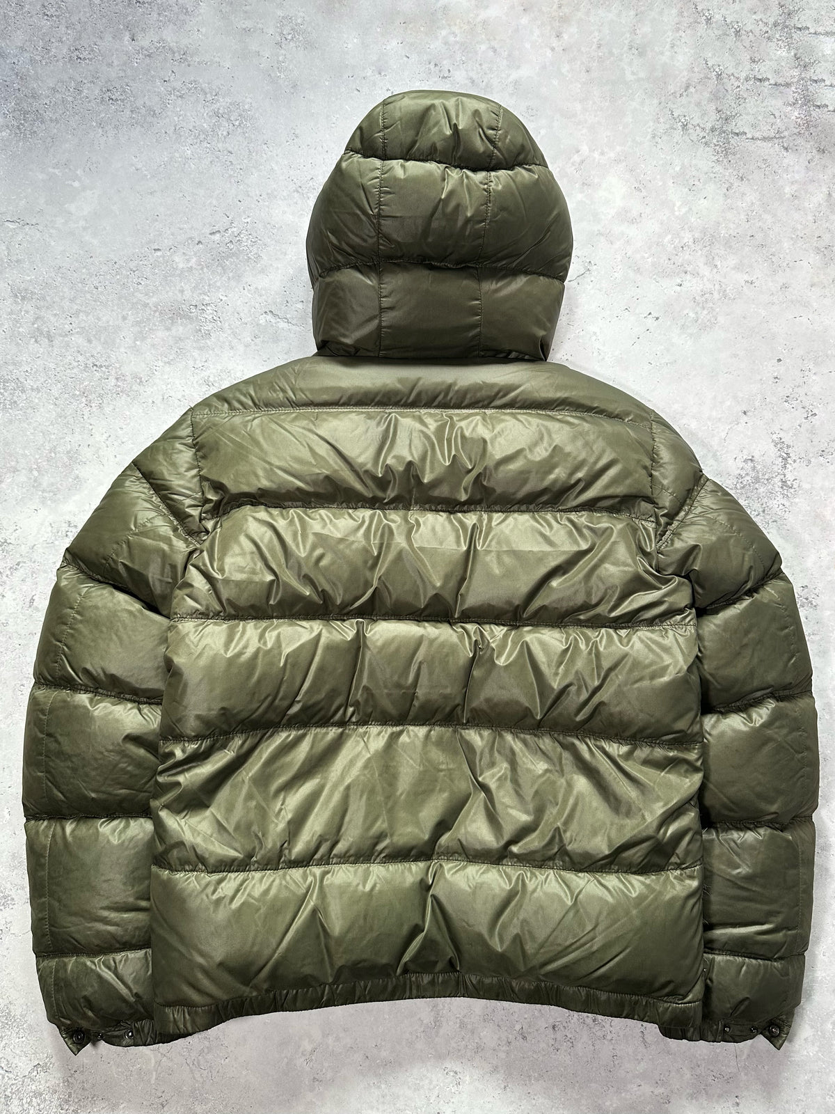 Prada FW2010 Olive Nylon Down Puffer Jacket (52)