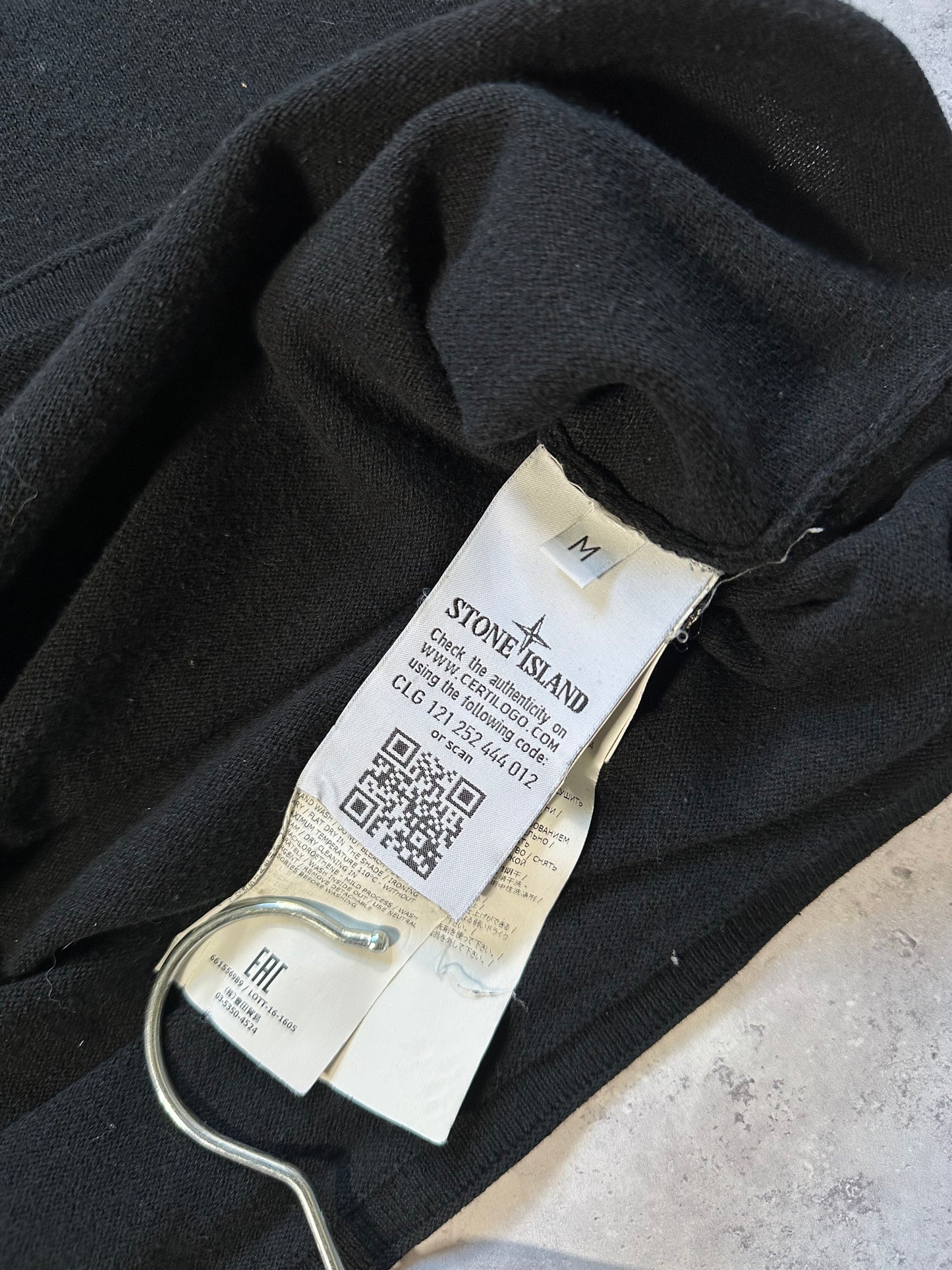 Stone Island SS2017 Striped Cuff Sweatshirt (M)
