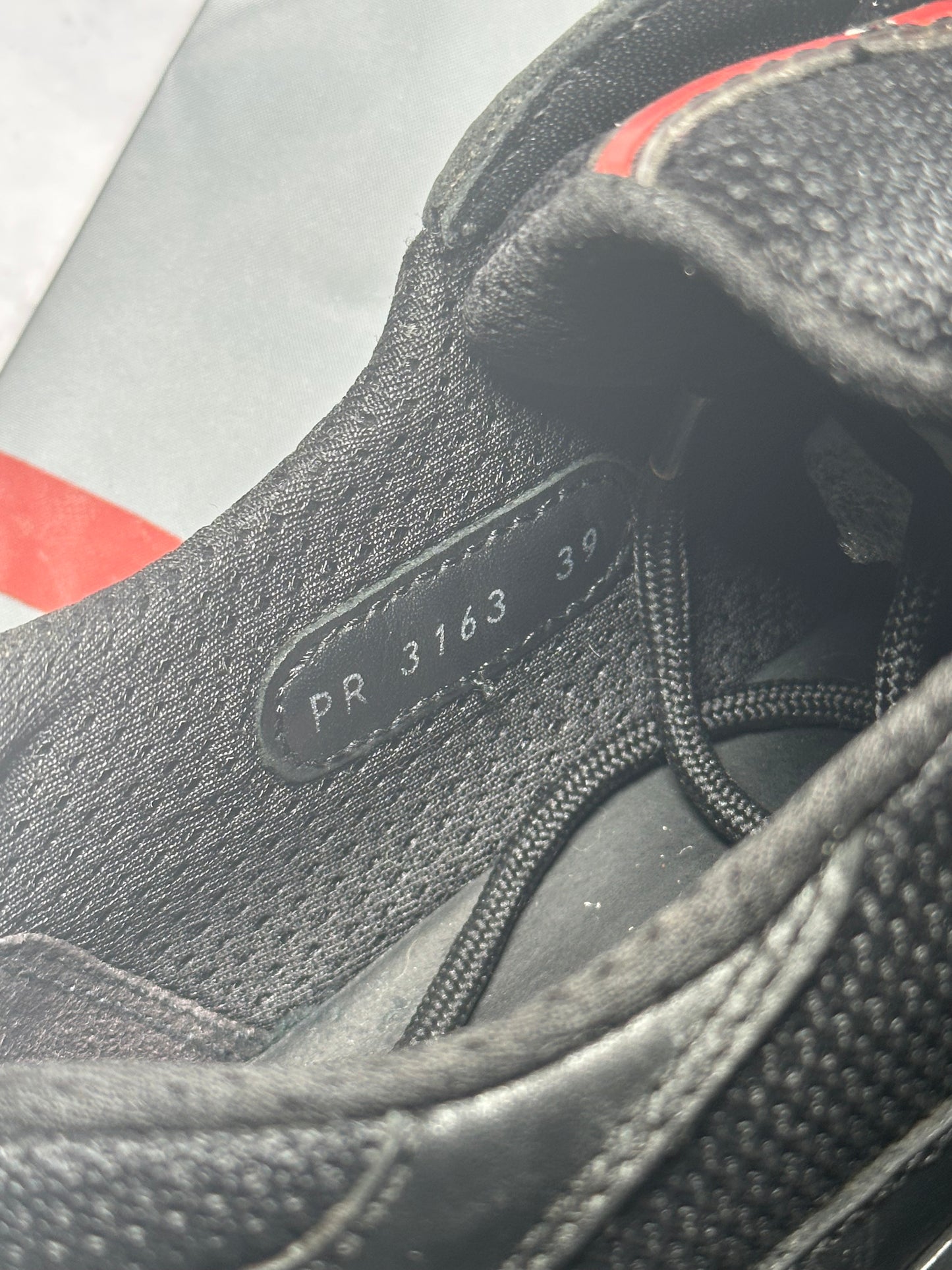 Prada Linea Rossa America’s Cup Sneakers in Black (39)