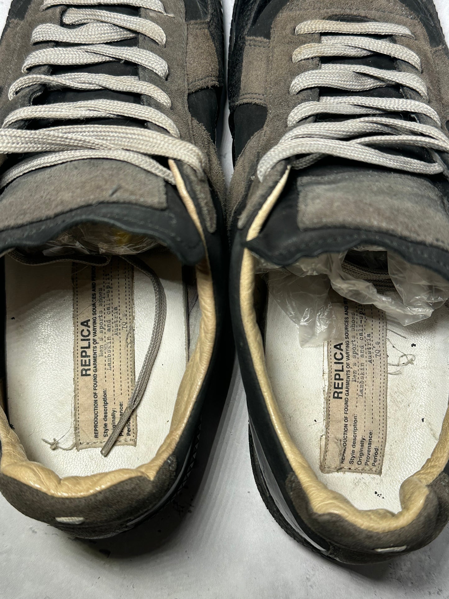 Maison Margiela Dipped Paint GAT Low Sneakers (EU 41 / UK 7-7.5 / US 8-8.5)